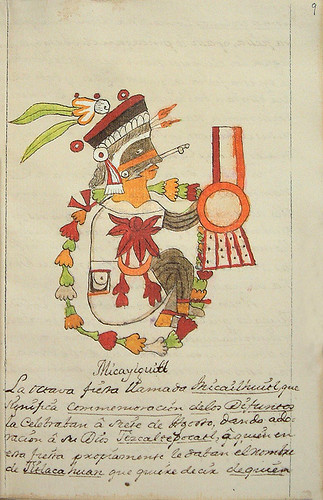 014- Octava fiesta Micaylguitl-Códice Veitia- Biblioteca Virtual Miguel de Cervantes