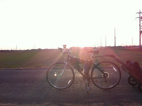 早朝サイクリング