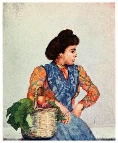 005-Vendedora de frutas-Naples -1904- Augustine Fitzgeral