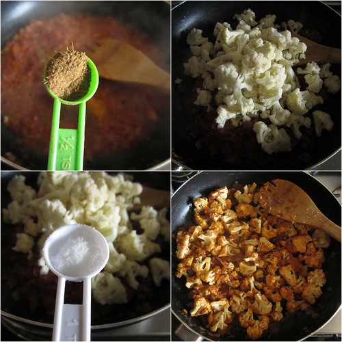 Dry Cauliflower Sabzi{For Roti}-step4
