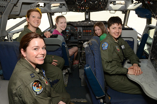 USAF Women in the E3 AWACS