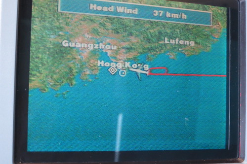 from TPE to HKG