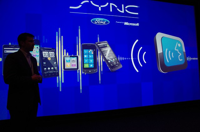 Ford Sync in-vehicle communications and entertainment system