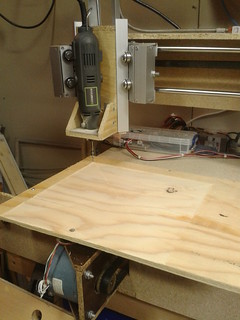 CNC wiring upgrade & table leveling
