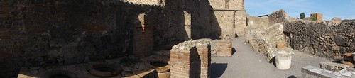 Food sellers in Pompeii