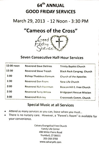Good Friday services at CalvaryEFC.com. #goodfriday #church