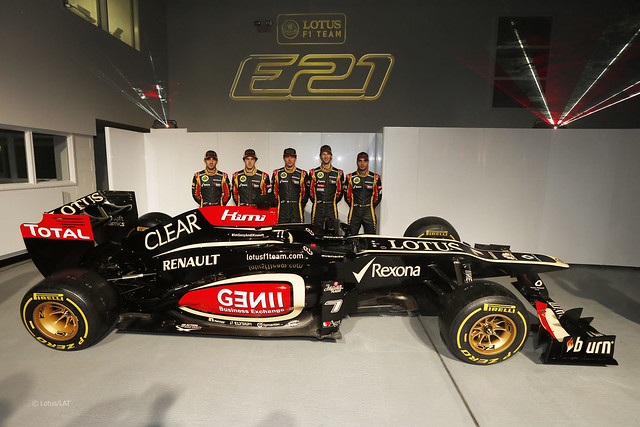 Lotus F1 Team 2013 Launch E21