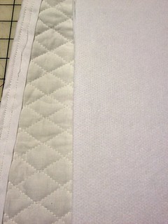 Quilted Fabric & Iron-On Interfacing