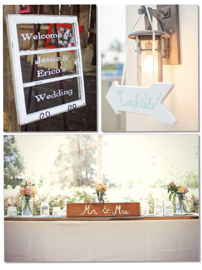 Wedding Signs + letters -Monicositas