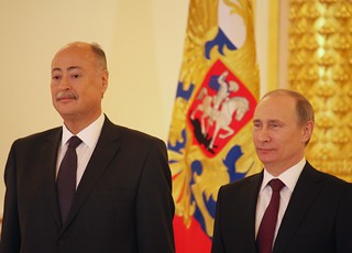 Embajador Rubén Beltrán y Presidente Vladimir Putin II
