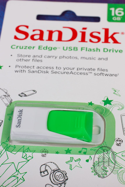 SANDISK 16GB Cruzer Edge USB Memory Stick (107)