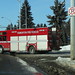 Edmonton Fire Rescue, Backing into the station.