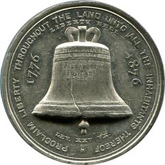 Centennial Medal: Reverse of Baker 397