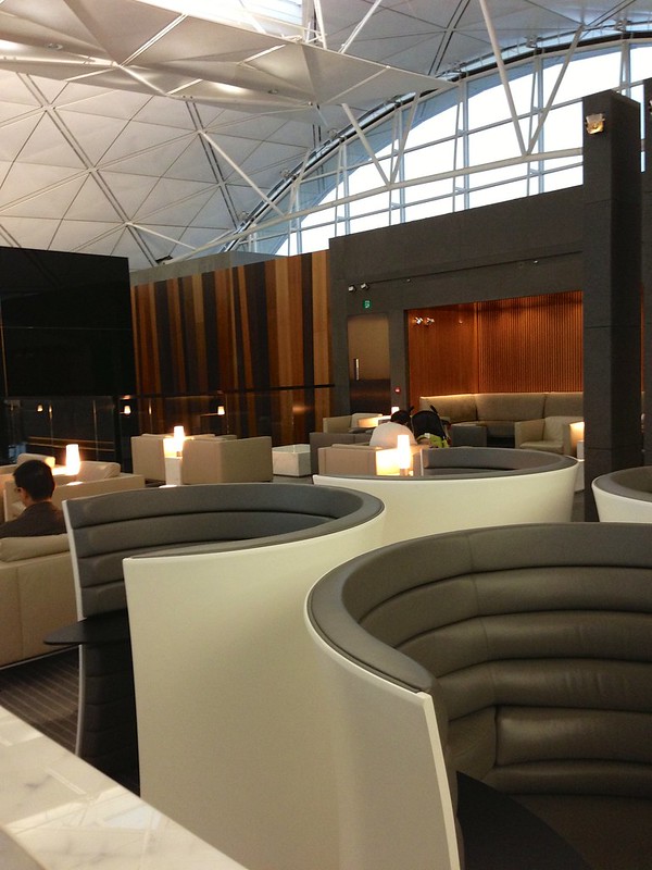The Wing Lounge at HKG