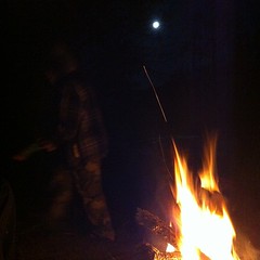 By the light of the moon #camping #outdoors #AdventureZ