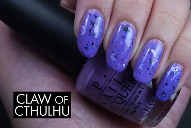 Daily Lacquer Hotaru Swatch (over OPI Planks A Lot)