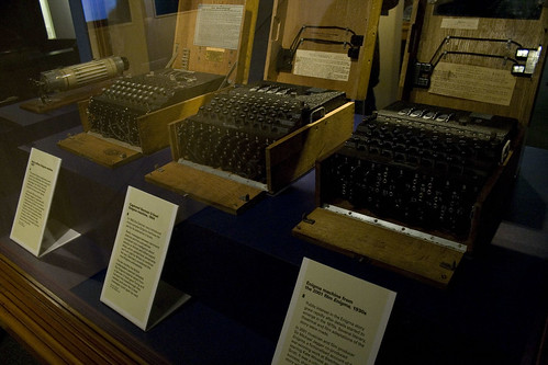 Three Enigma Machines