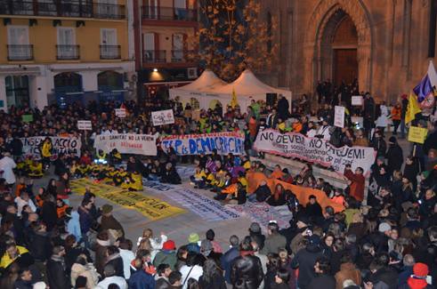 23-02-2013 Marea Ciutadana a Lleida #23f #todasunidas23f #totesunides23f