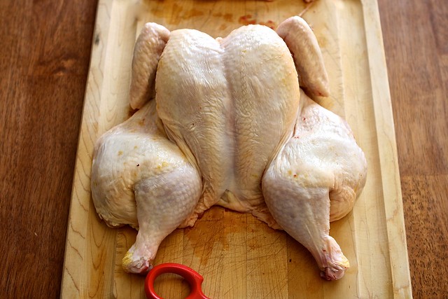 How to butterfly a chicken 007