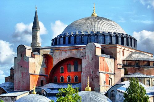 Hagia Sophia, Istanbul (by: David Spender, creative commons)