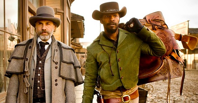 Two of my all-time favourite actors sharing the same screen in Django Unchained 