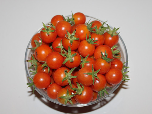 Sweet-Red-Cherry-Tomato-in-Glass-Bowl__IMG_9897 by Public Domain Photos