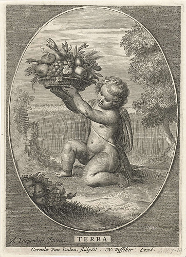 010-Elemento Tierra, Cornelis van Dalen (II), 1648-Rijksmuseum API Collectie