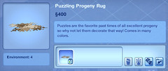 Puzzling Progeny Rug