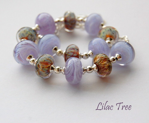 Lilac Tree Necklace by gemwaithnia