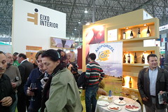 Degustación no stand do proxecto EIXO INTERIOR en Xantar 2012 (Ourense)