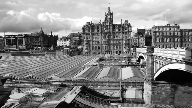 view from the Scotsman Steps