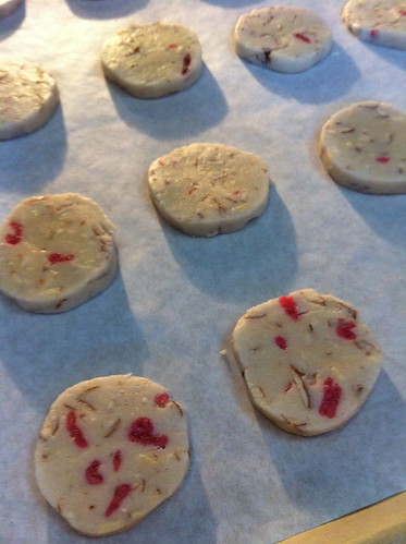 Rose Petals & Almond Biscuits - Fresh from the oven!