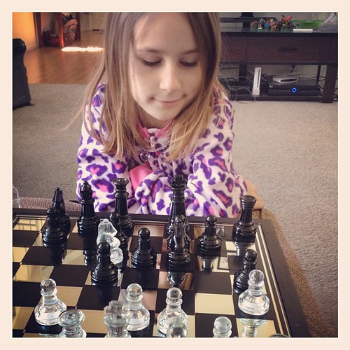 Whatever Mom, I'm going to kick your chess butt #allhailhala