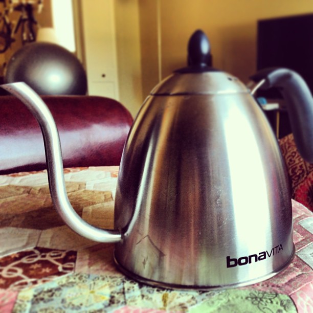 New coffee kettle just arrived.