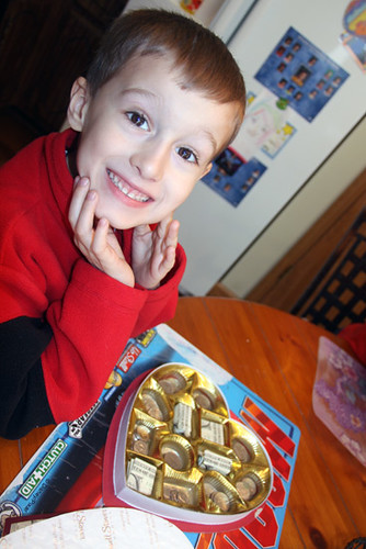 Nathan-BIG-smile-with-money-box-chocolates