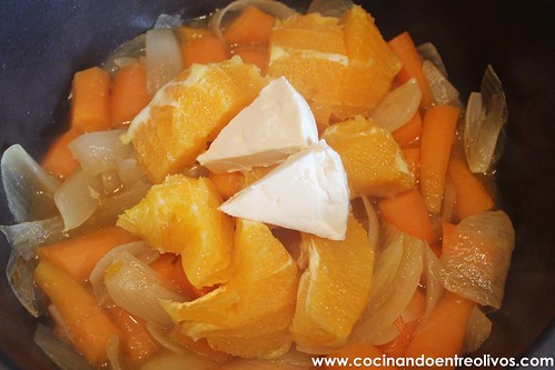 Crema de zanahoria y naranja www.cocinandoentreolivos (10)
