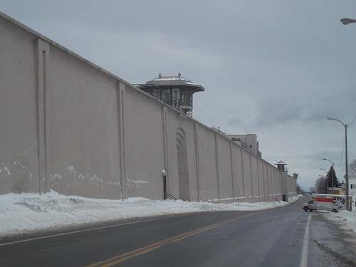 THE WALL in Dannemora--this is Clinton Correctional Facility, a maximum security prison by woodsrun
