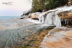 Elliot Falls, Pictured Rocks National Lakeshore by Michigan Nut