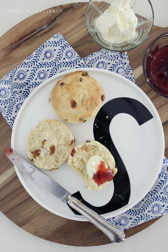 S is for scone