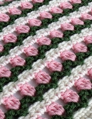 Rows of Blossoms Scarf