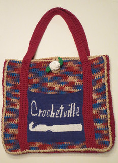 Lining a Crochetville Bag