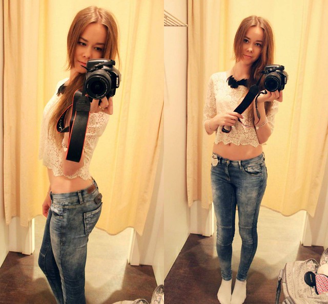 collage jeans
