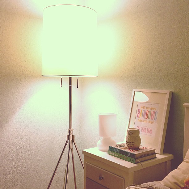 Got a new lamp for the guest room from @westelmroseville today. #lovehome