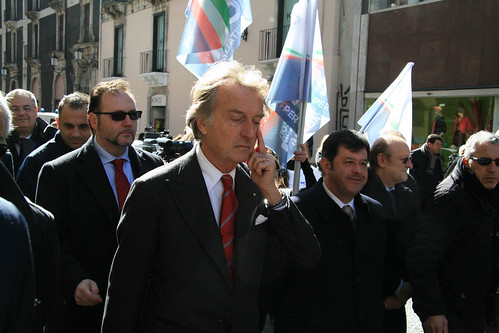 Montezemolo a Catania: 