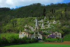 L'église de la Raynaude et son chemin de croix (Le Mas d'Azil/Ariège)