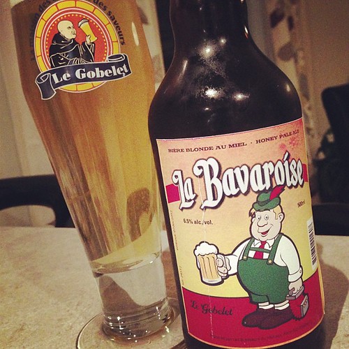 La Bavaroise from Le Gobelet.  Let the Quebec Beer-a-thon continue!