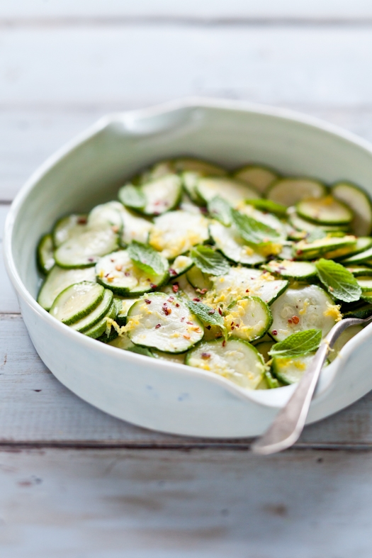 Marinated Zucchini Salad