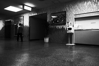 One scene in the hospital.