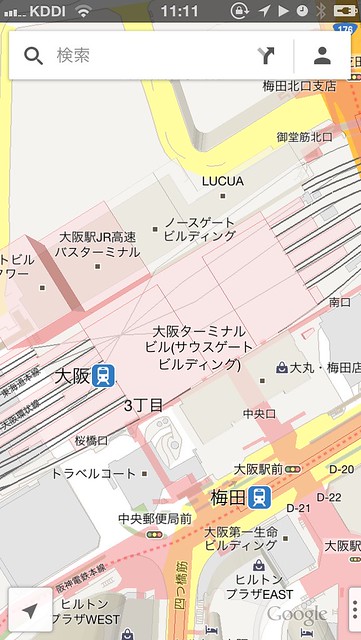 大阪駅Google