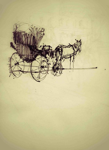 The Horses by Behzad Bagheri Sketches